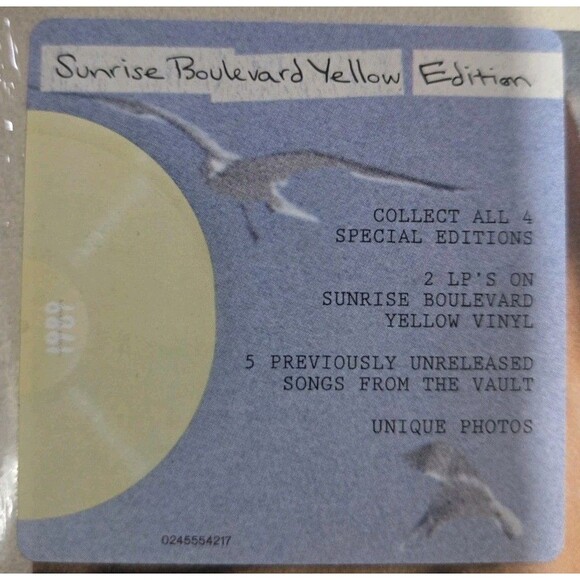 TAYLOR SWIFT 1989 TAYLOR’S VERSION VINYL SET Of 4 BRAND NEW SEALED - Picture 5 of 5